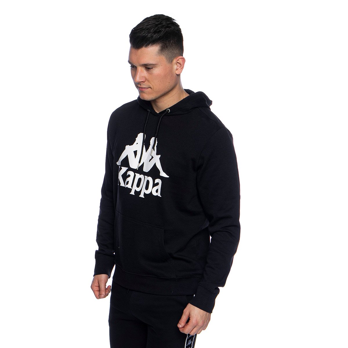 Kappa Sweatshirt Taino Hoodie caviar | Bludshop.com