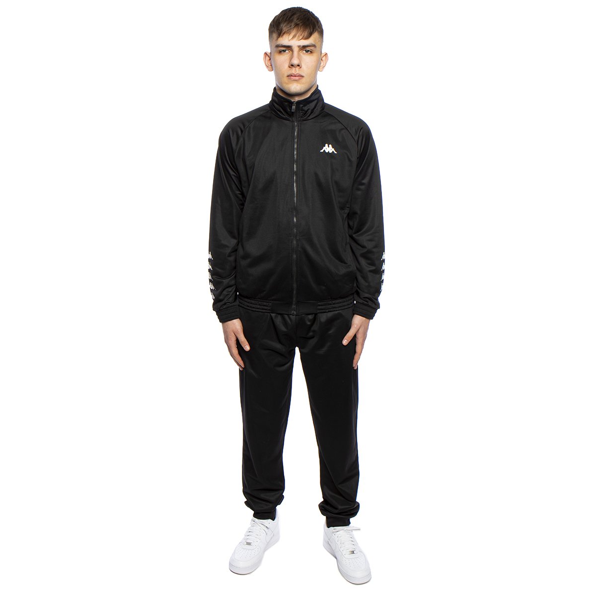 Kappa Tracksuit - caviar/black 