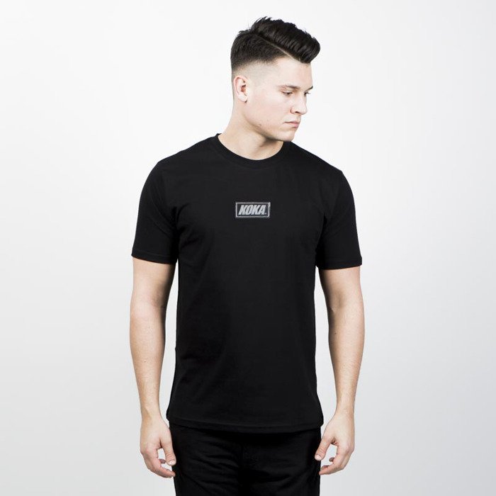 Koka T-shirt TS Clarity Box Logo black | Bludshop.com