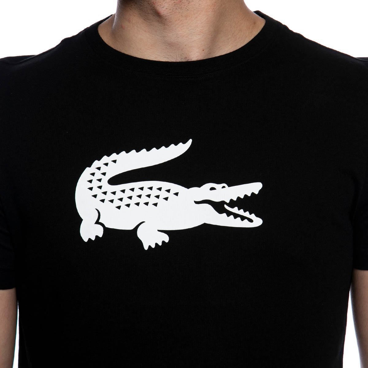 lacoste ultra dry t shirt black