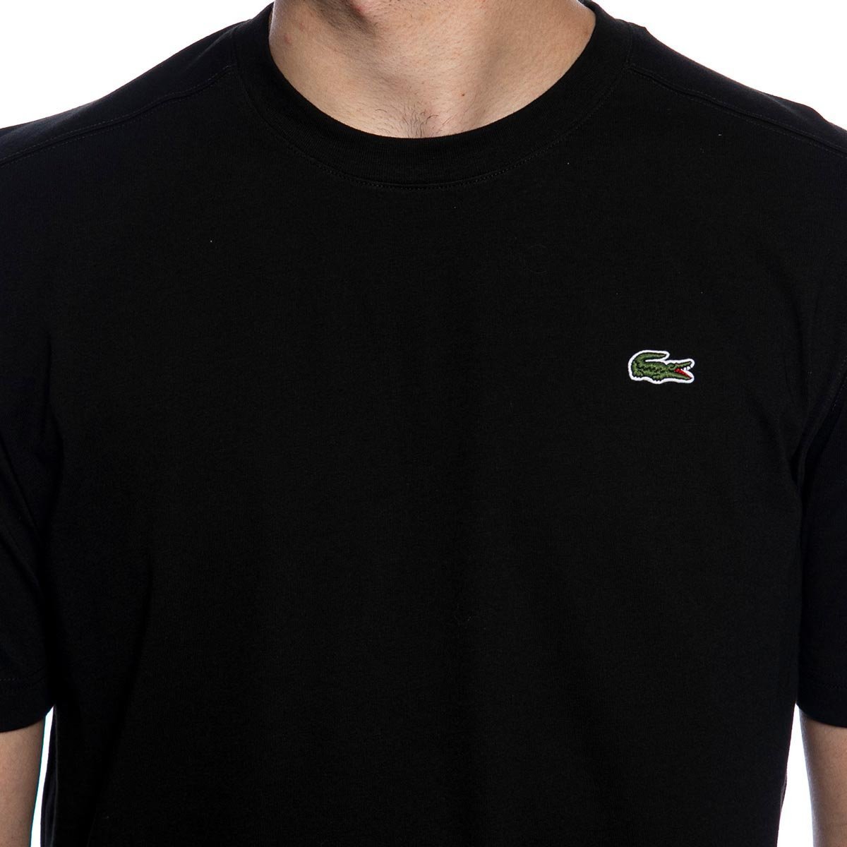 Lacoste Men's Sport Regular Fit Ultra Dry Performance T-shirt black ...