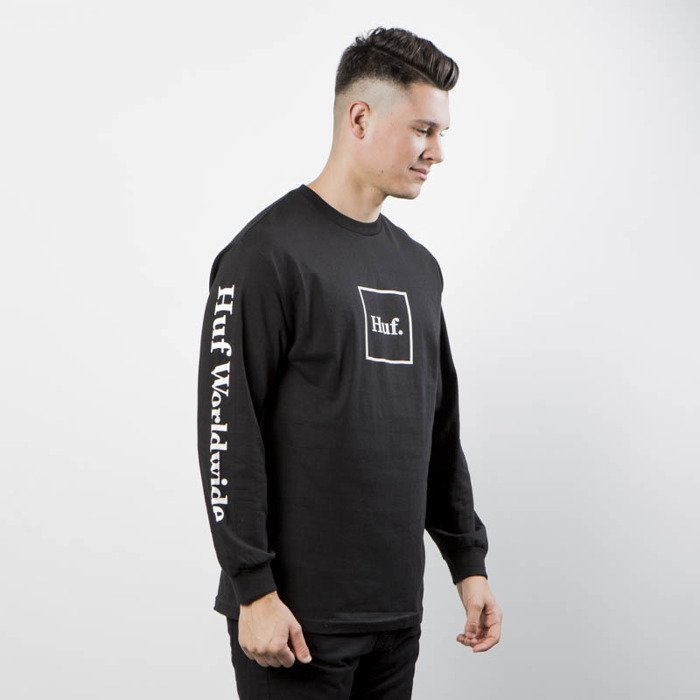 Longsleeve Huf Domestic LS Tee black | Bludshop.com