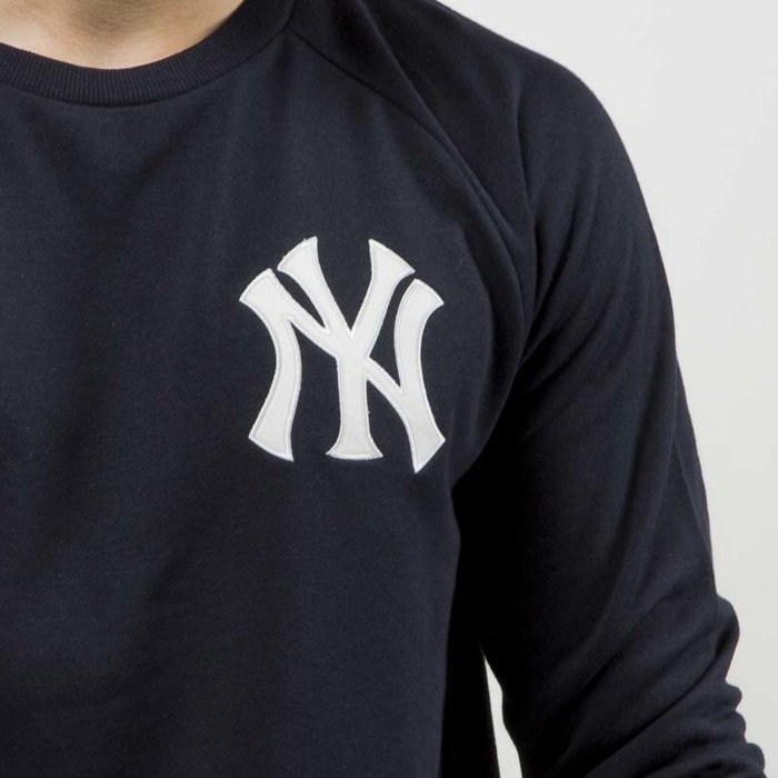 Majestic Athletic Overwear / Jumper NY Yankees navy leather MNY2691NL ...