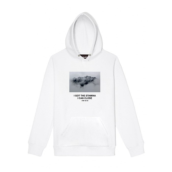 Majors Sweatshirt WHT Hoodie white | Bludshop.com