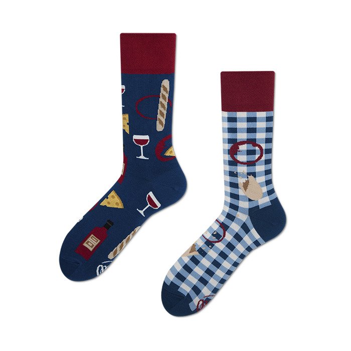 Many Mornings Socks Bonjour France | Bludshop.com