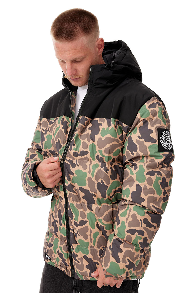 Mass Denim Jacket Empire Hoody camouflage | Bludshop.com