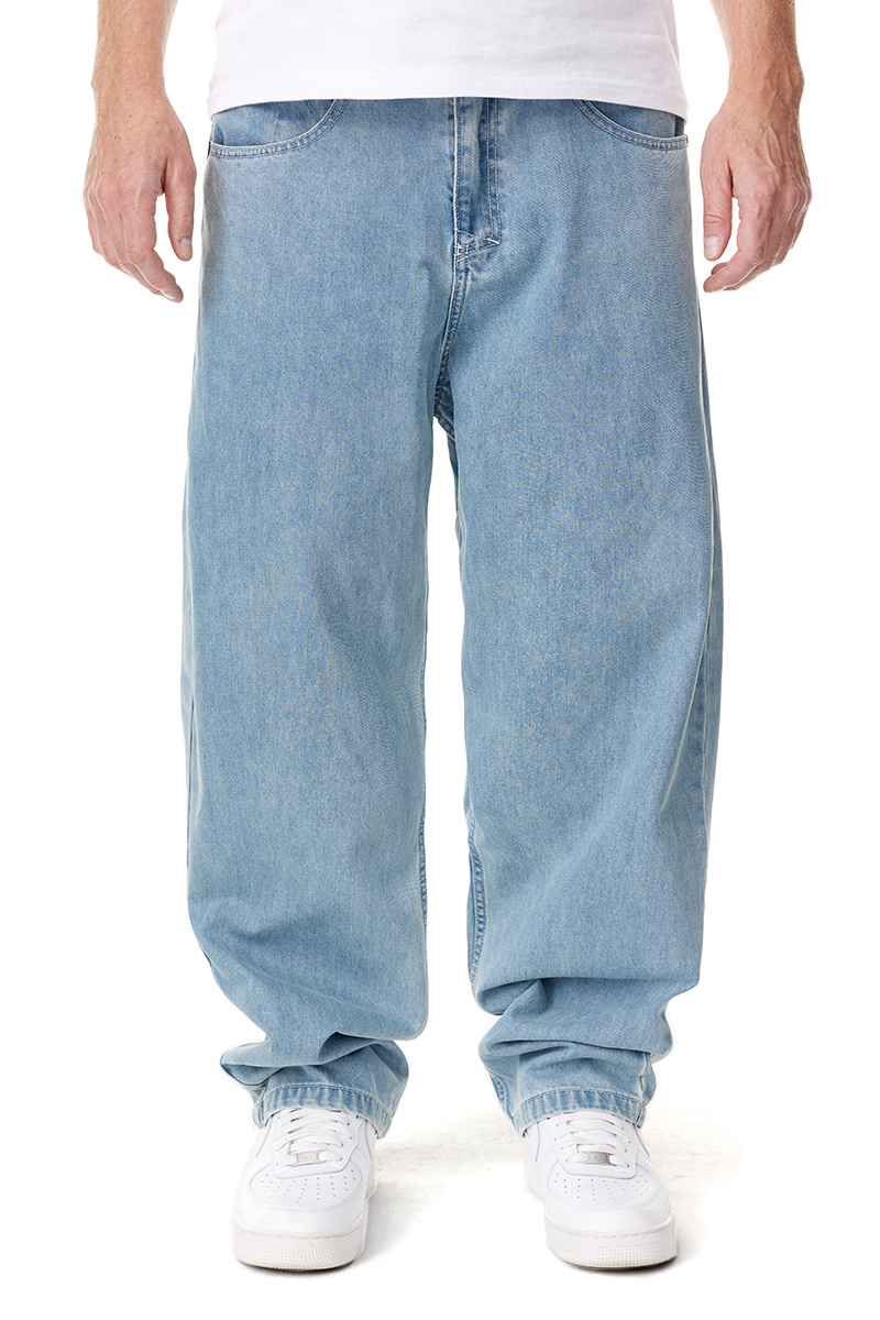 Mass Denim Jeans Plan Baggy Fit light blue | Bludshop.com