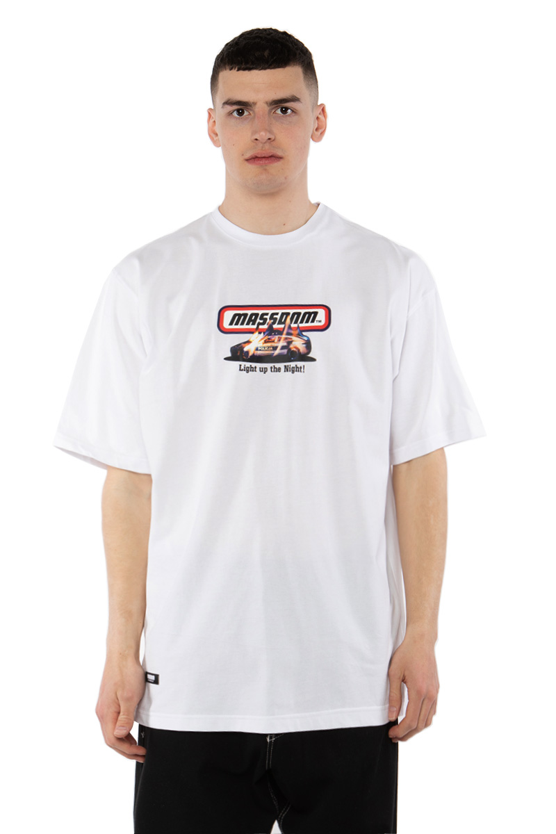 Mass Denim Lighter T-shirt white | Bludshop.com