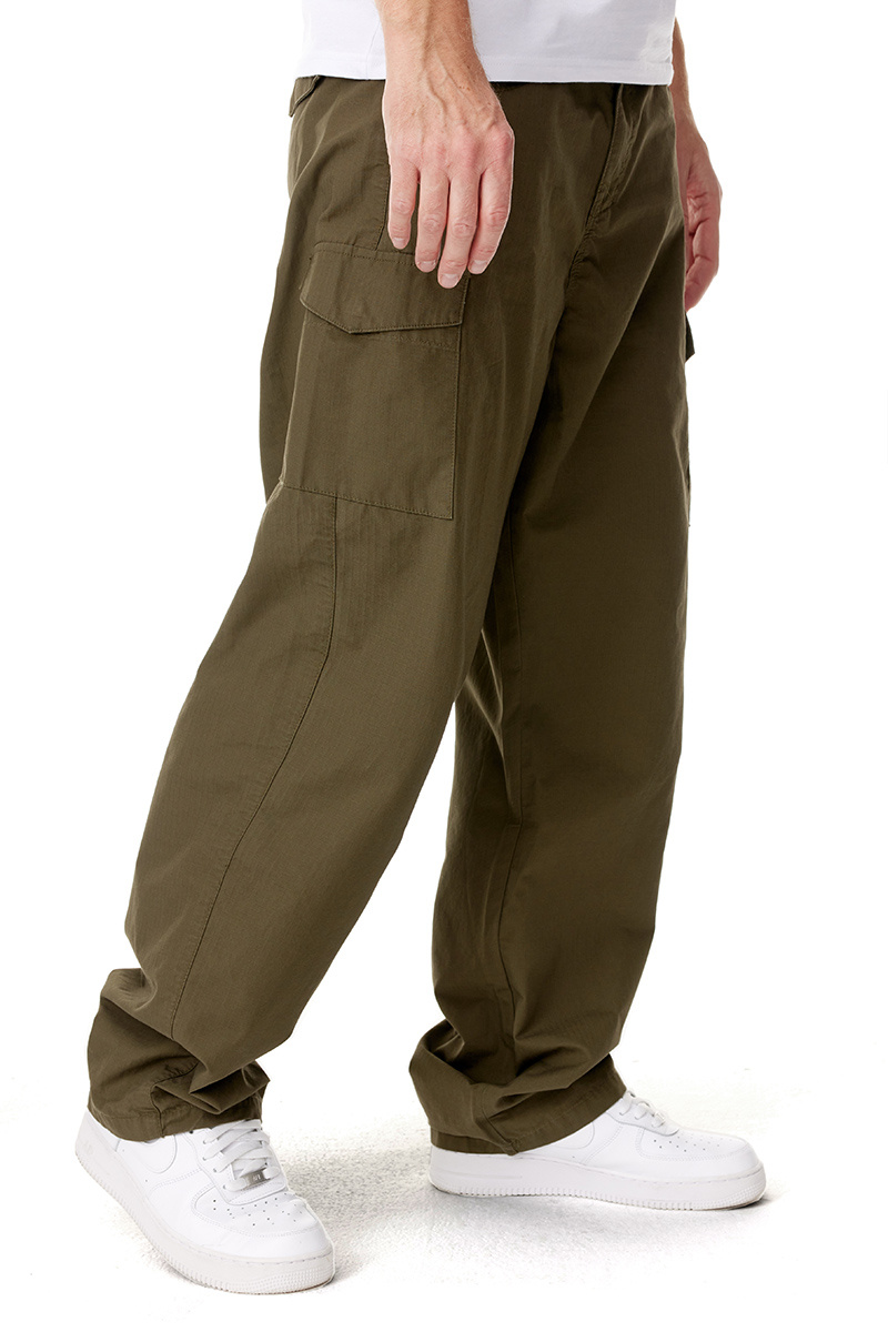 Mass Denim Pants Army Baggy Fit olive