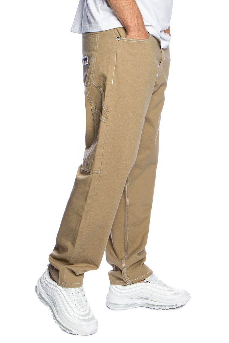 Mass Denim Pants Worker Baggy Fit beige | Bludshop.com