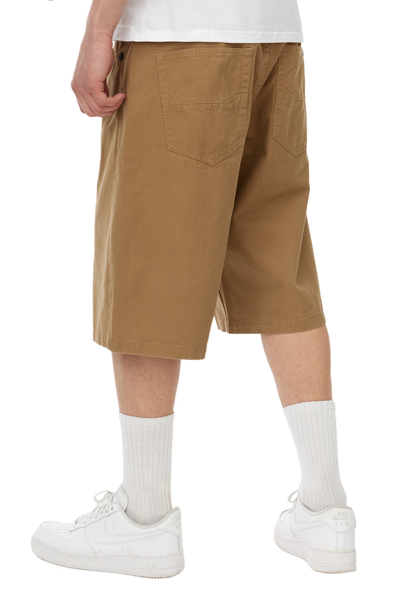 Mass Denim Shorts Slang baggy fit beige