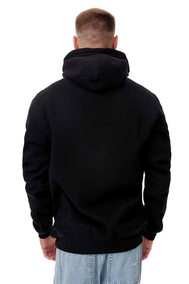 Mass Denim Sweatshirt Overtime Hoody black | Bludshop.com