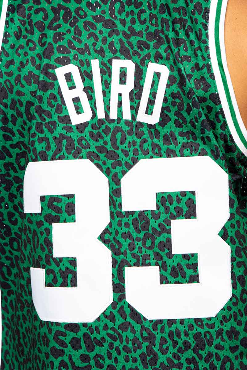 Adidas Boston Celtics Men's Adidas Larry Bird #33 Green