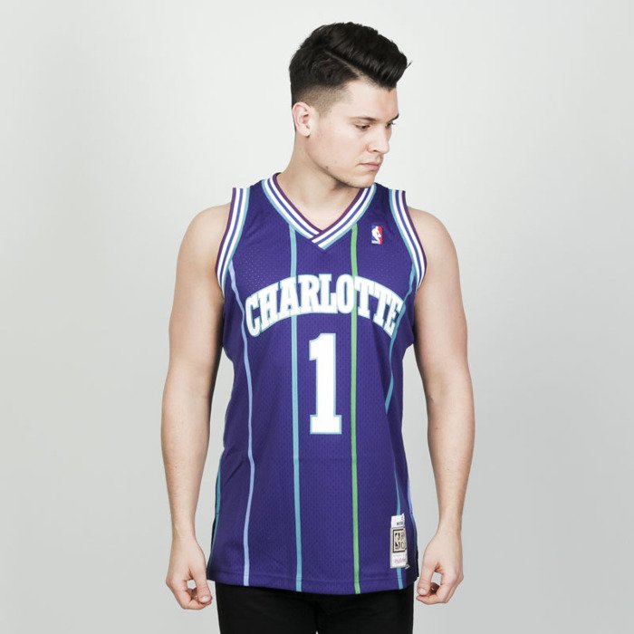 muggsy bogues jersey mitchell and ness