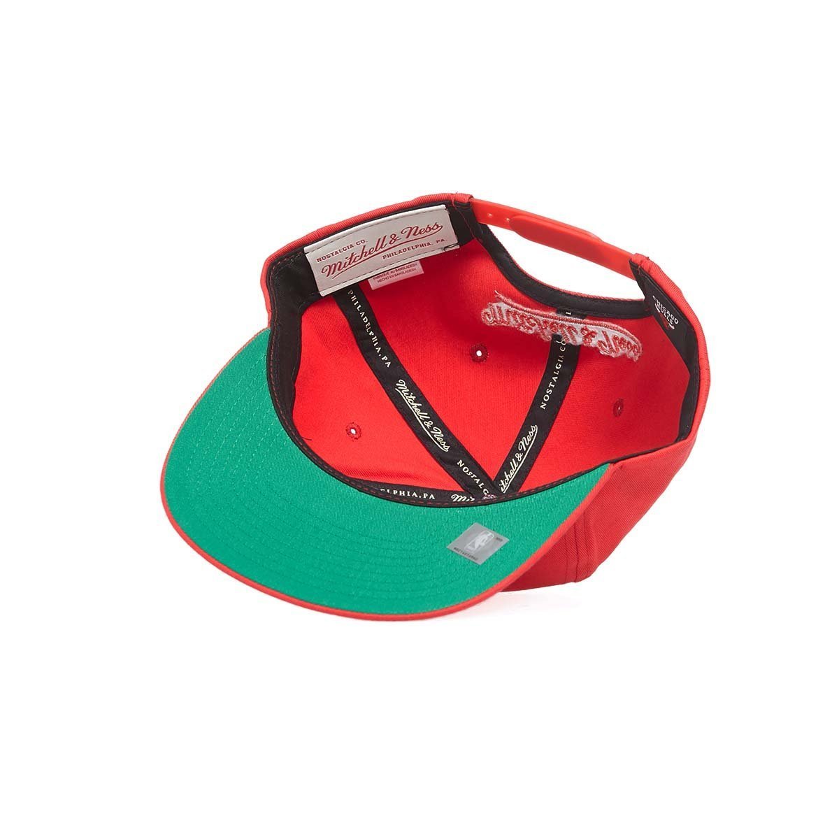 Chicago Bulls Mitchell & Ness “HWC XL Wordmark Collection” SnapBack Hat Red