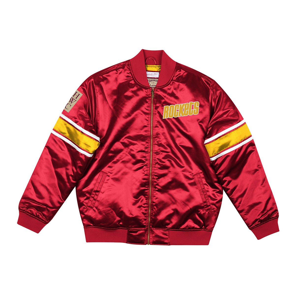 Mitchell & Ness Miami Heat Heavyweight Satin Jacket Black