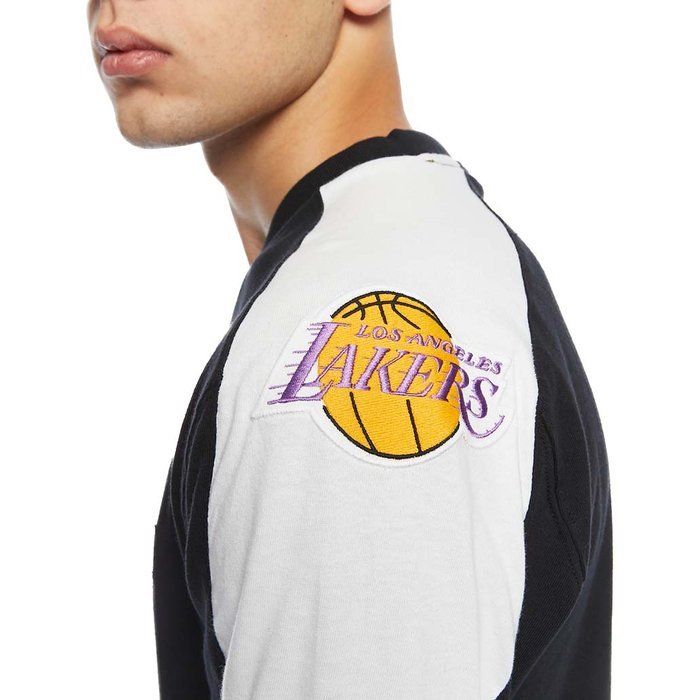 Mitchell & Ness Longsleeve Los Angeles Lakers black Team Inspired Longsleeve