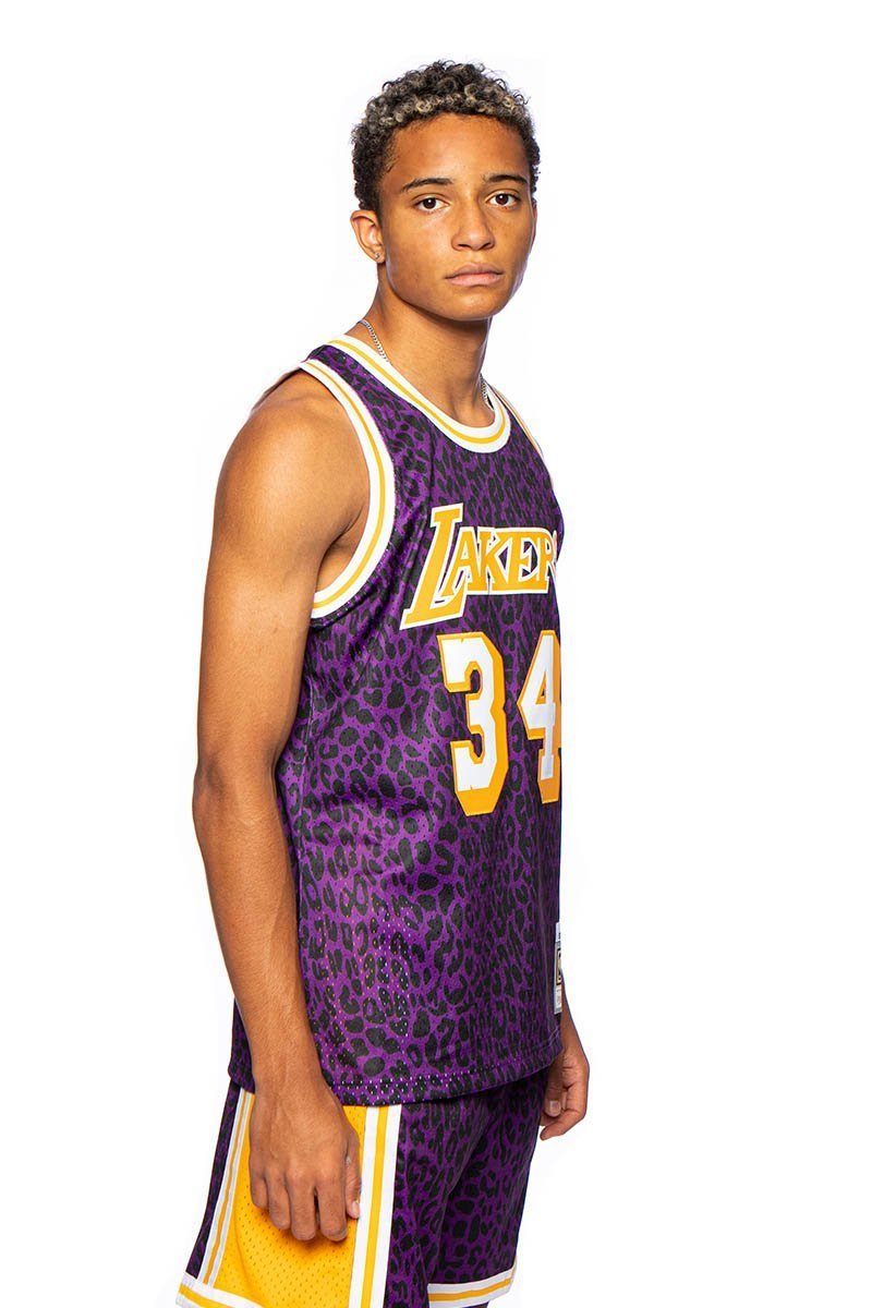 Mitchell & Ness Los Angeles Lakers Shaquille O'Neal #34 Swingman Jersey Purple