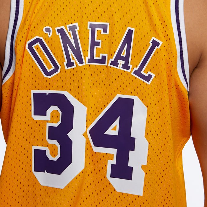 Mitchell & Ness Los Angeles Lakers #34 Shaquille O'Neal Iridescent