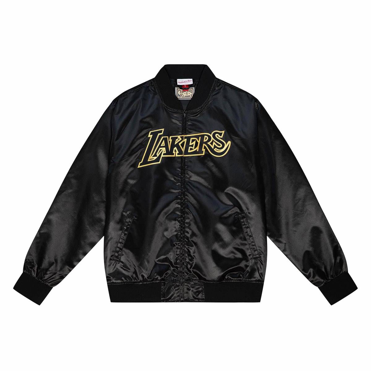 Black discount lakers jacket