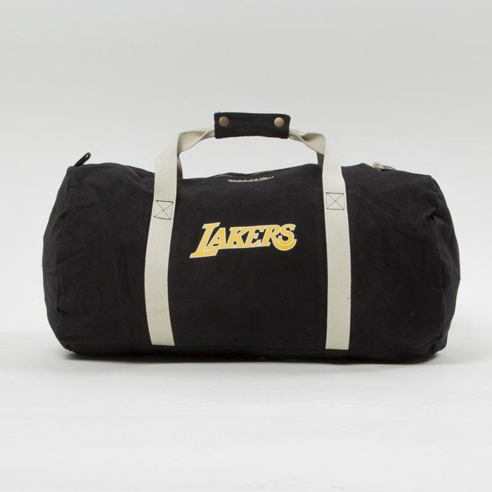 Mitchell & Ness Los Angeles Lakers Duffle Bag black Team Logo ...