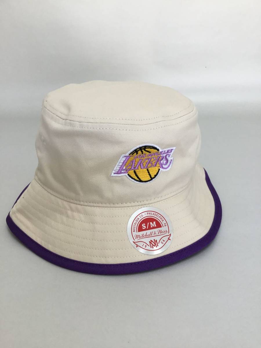 Mitchell and Ness Los Angeles Lakers M&N HWC Cut Up Bucket Hat