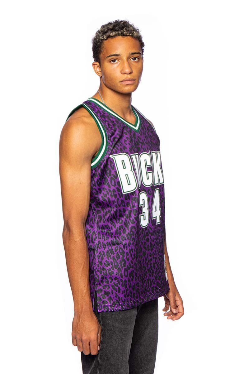 Ray allen best sale purple bucks jersey