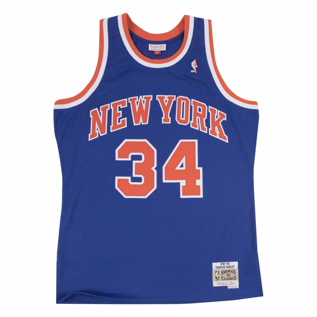 Mitchell & Ness New York Knicks #34 Charles Oakley Swingman Jersey royal |  