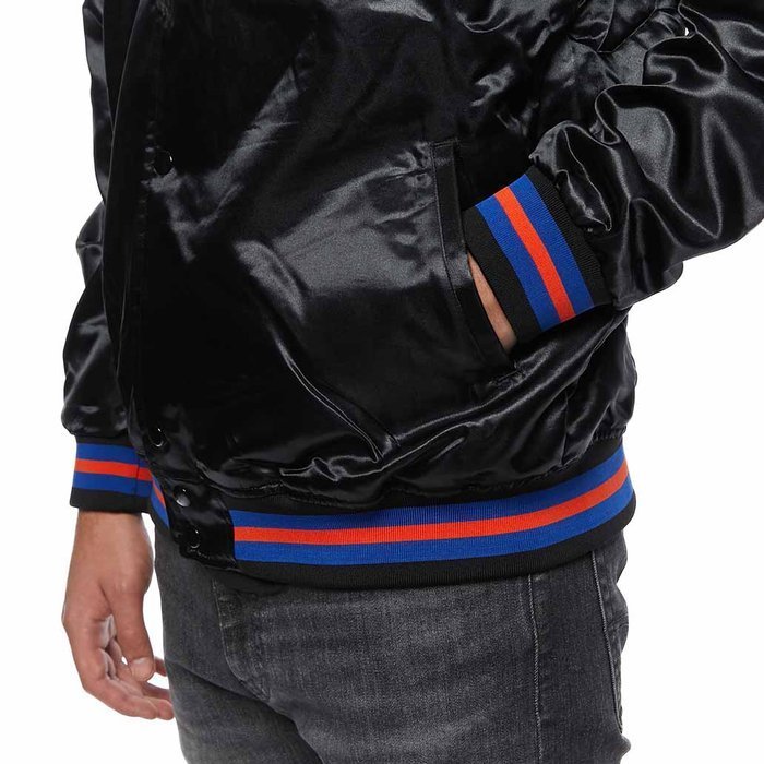 Mitchell & Ness Knicks Big Face 4.0 Satin Jacket