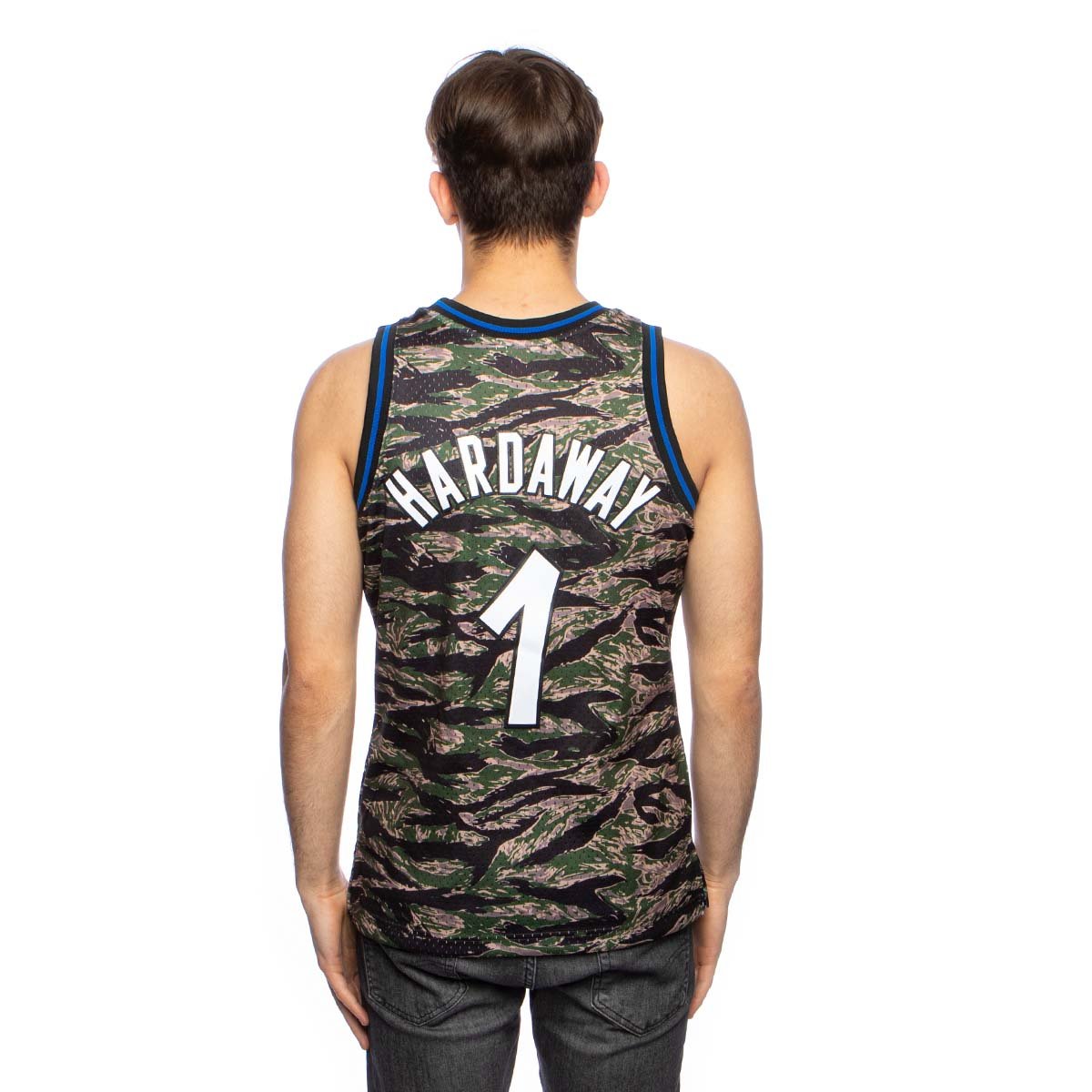 Mitchell & Ness Orlando Magic #1 Anfernee Hardaway royal Swingman Jersey