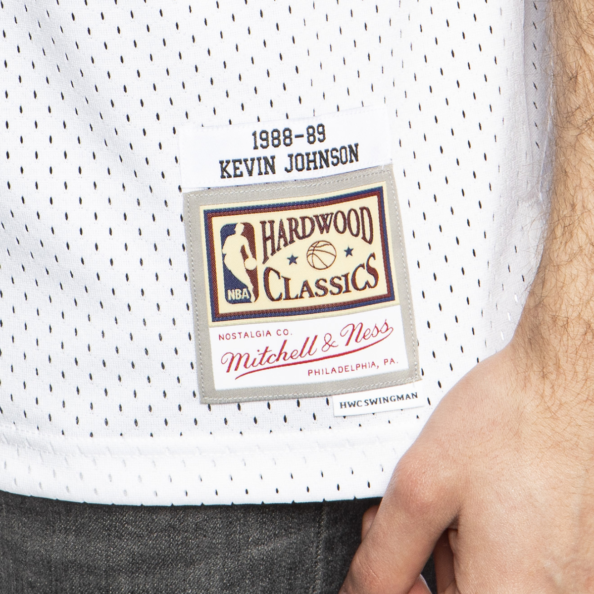 NBA_ Mitchell And Ness Vintage Basketball Jerseys Kevin