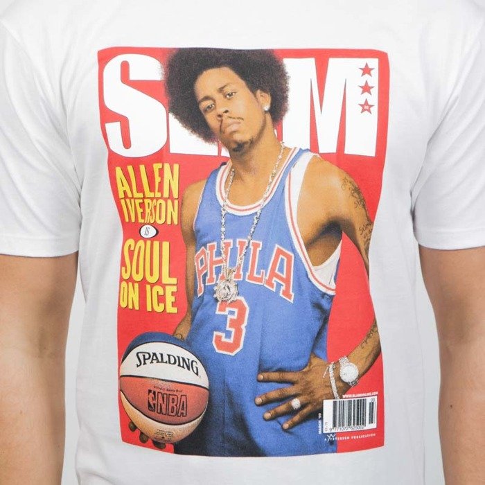 Mitchell & Ness Slam Magazine Iverson Cover Black T-Shirt