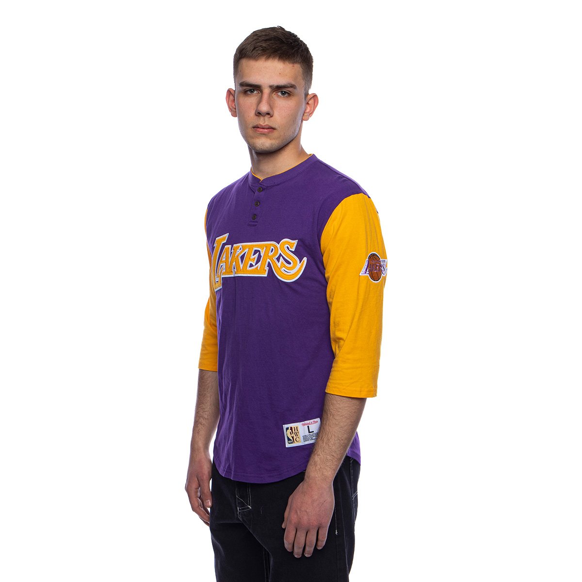 purple lakers shirt