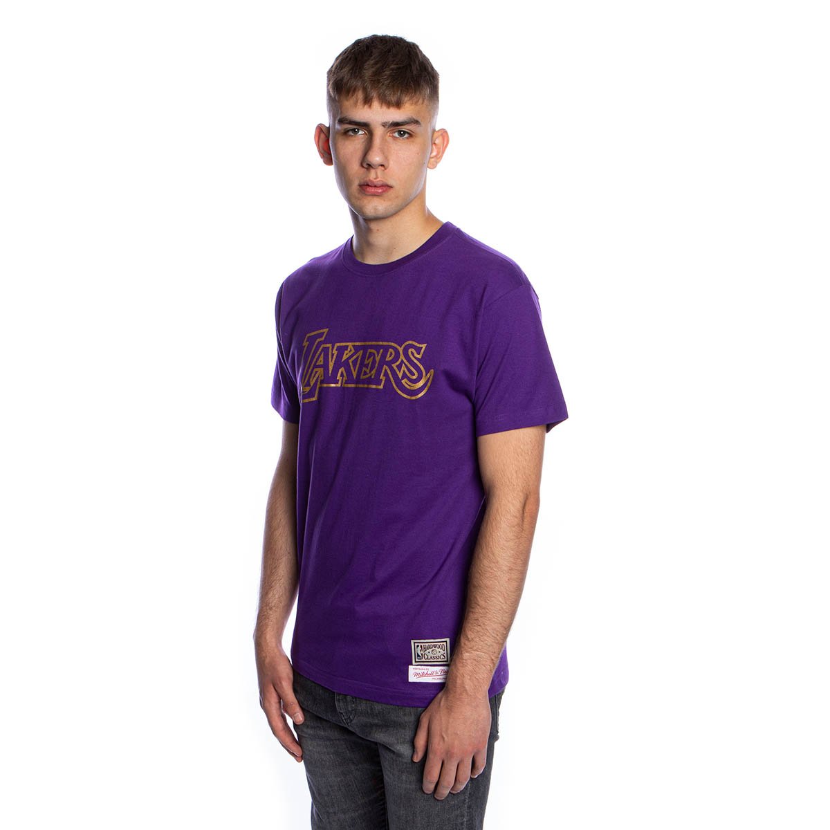 Mitchell & Ness T-shirt Los Angeles Lakers purple Midas Tee | Bludshop.com