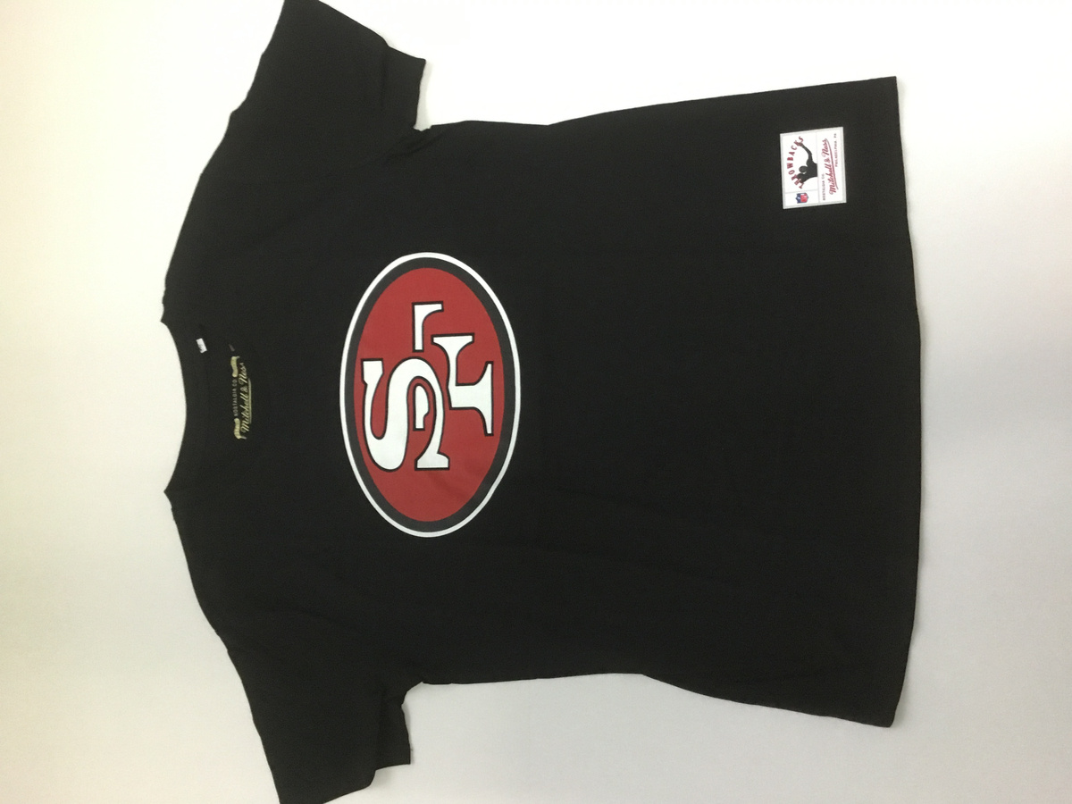 Shop Mitchell & Ness San Francisco 49ers T-Shirt (black) online