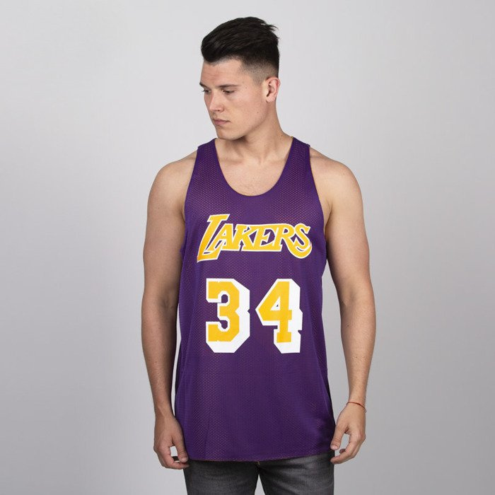 NBA Overtime Mesh Lakers Tank - Yellow