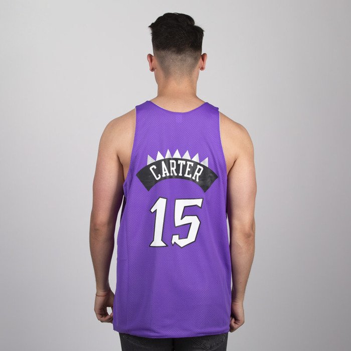 Mitchell & Ness Men's Mitchell & Ness White/Purple Toronto Raptors Top  Prospect V-Neck T-Shirt