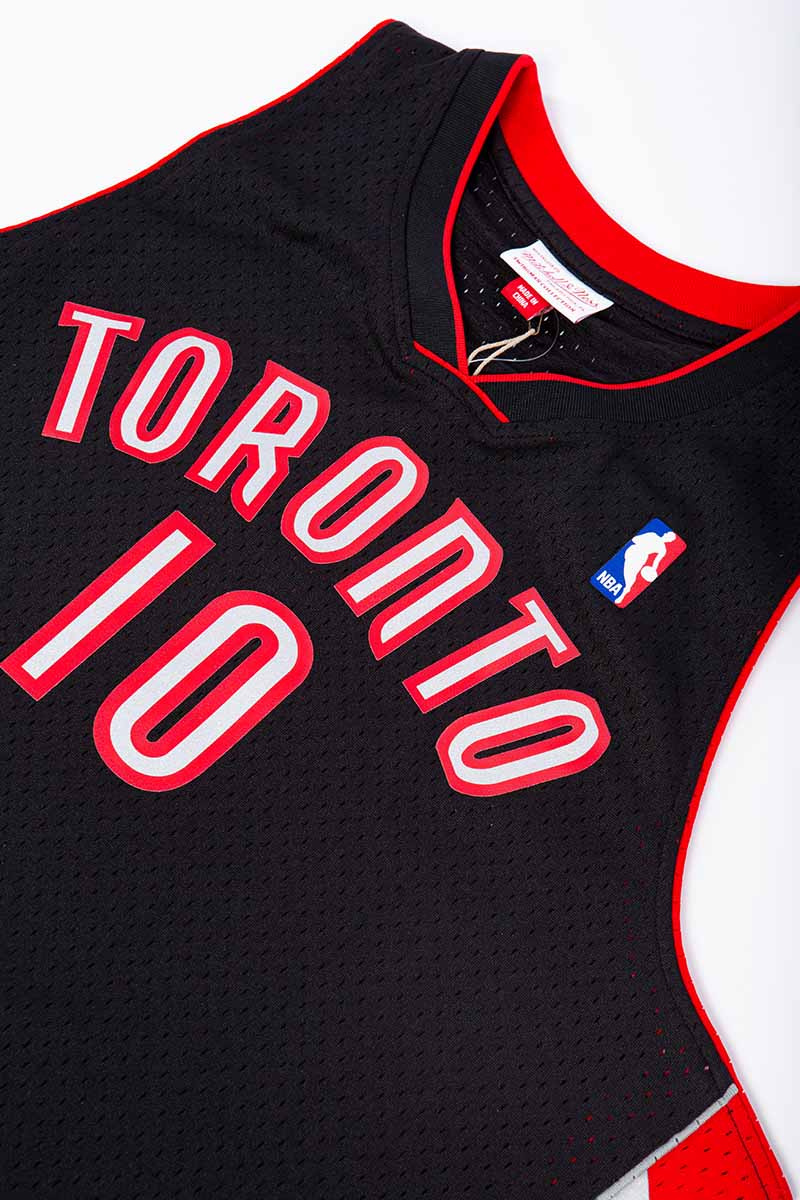 Mitchell Ness Toronto Raptors 10 Demar Derozan Swingman Jersey black Bludshop