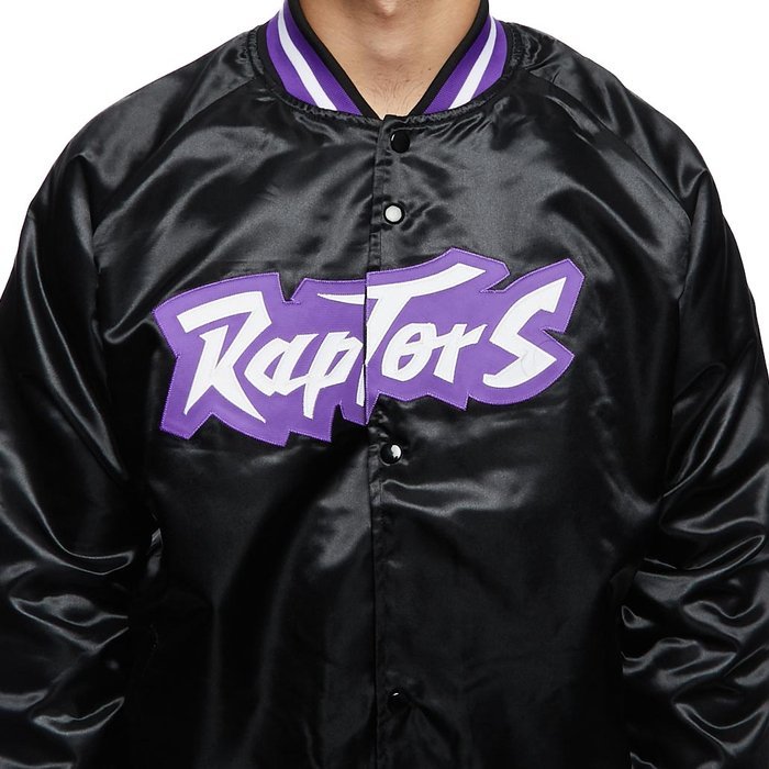 Mitchell and ness raptors jacket best sale