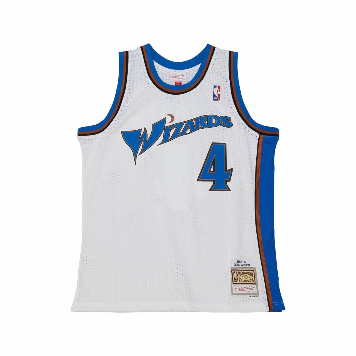Mitchell & Ness Washington Wizards 4 Chris ber Swingman Home Jersey