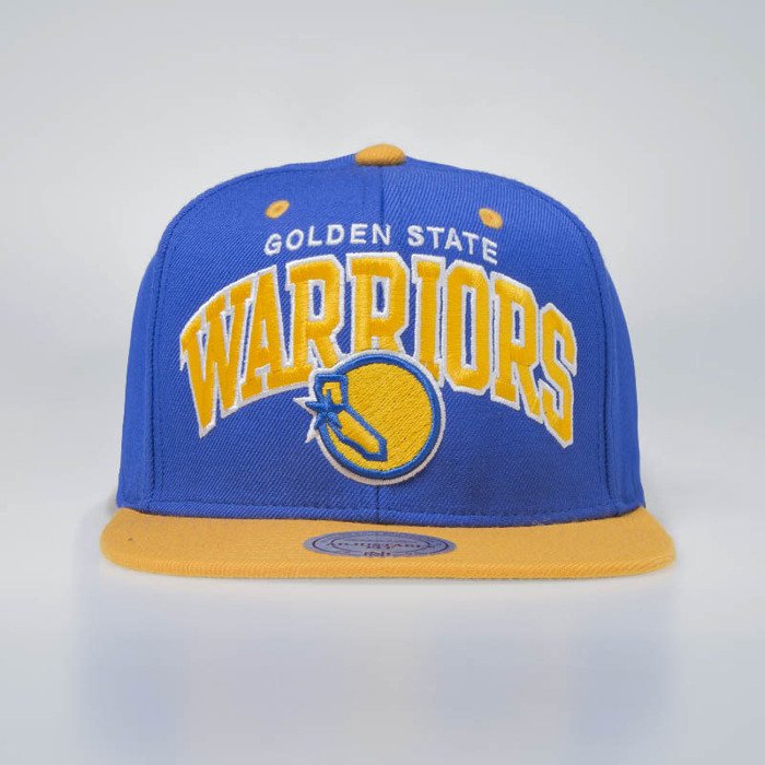 Mitchell & Ness Golden State Warriors STA3 Wool Snapback Cap Blue/Royal -  SS22 - US