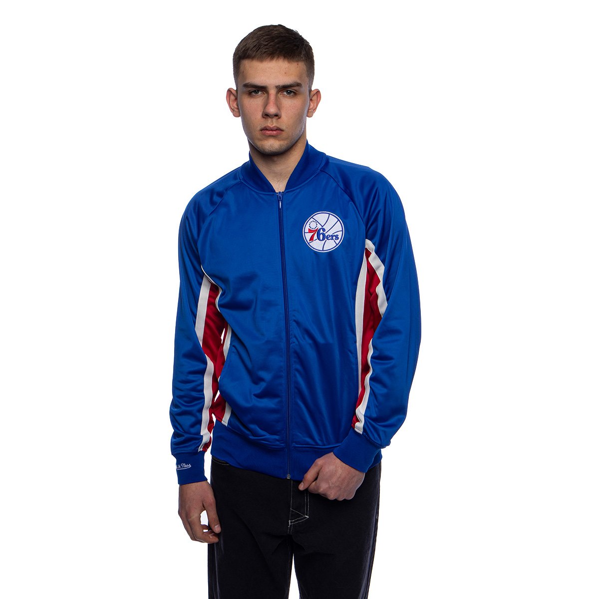 Mitchell & Ness jacket Philadelphia 76ers royal Championship Game Track ...