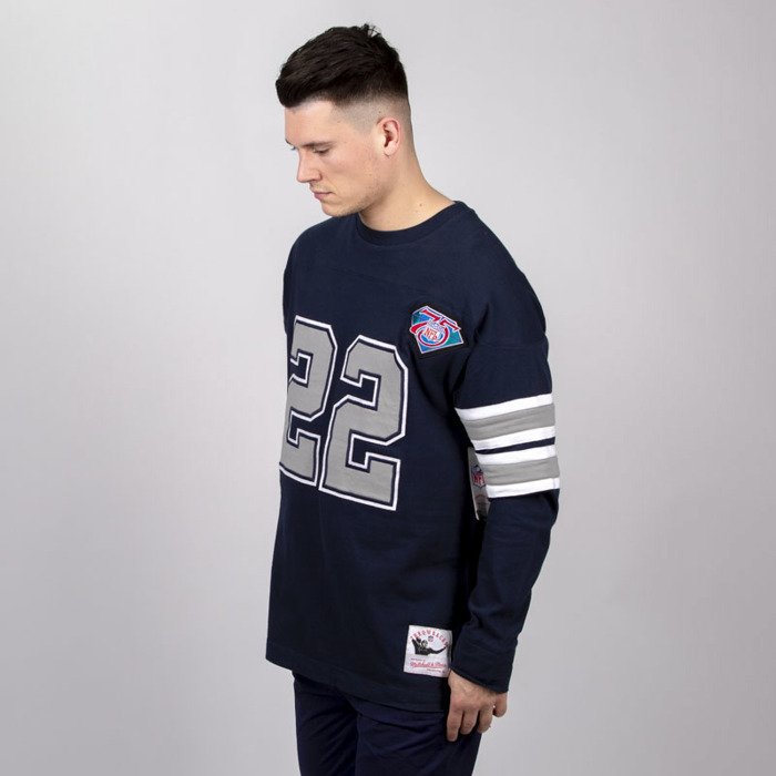 Mitchell & Ness longsleeve Dallas Cowboys navy Name & Number LS