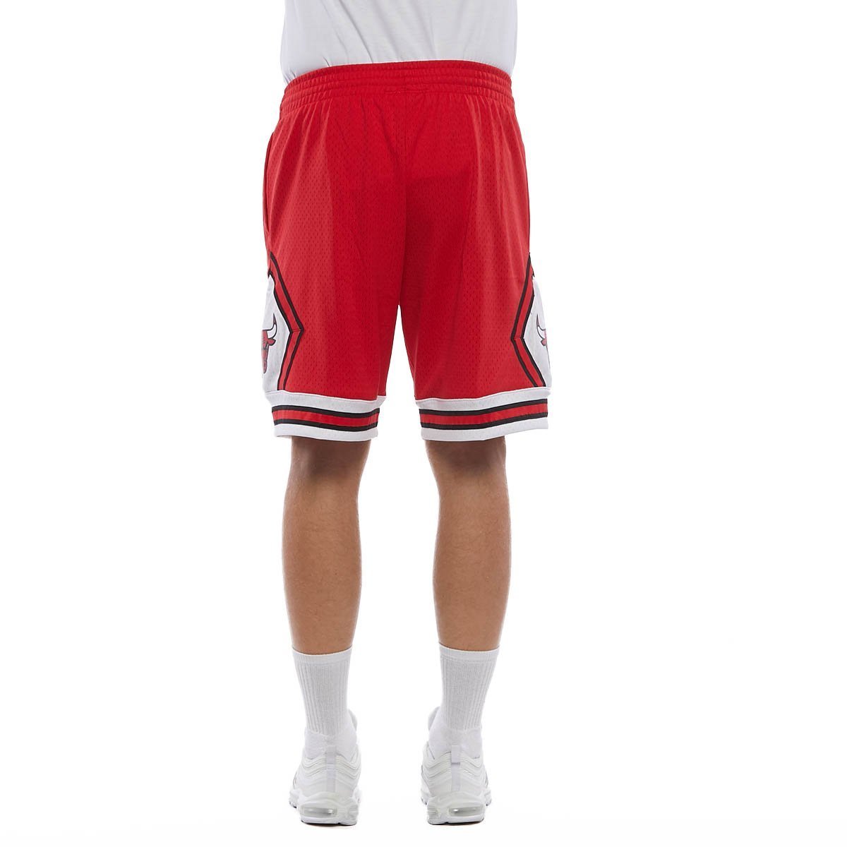 Mitchell & Ness shorts Chicago Bulls red Swingman Shorts | Bludshop.com
