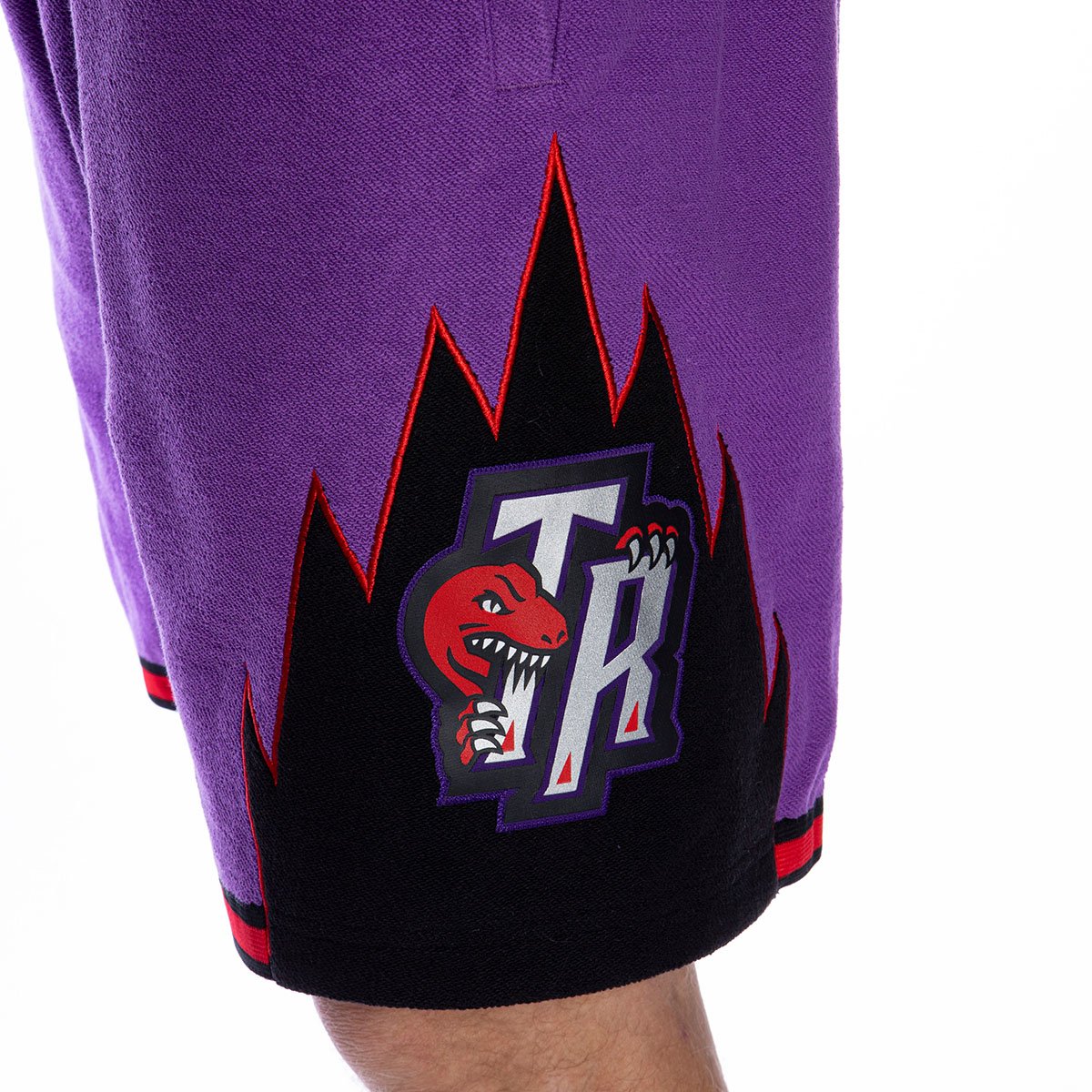 Mitchell & Ness shorts Toronto Raptors purple Warm Up ...