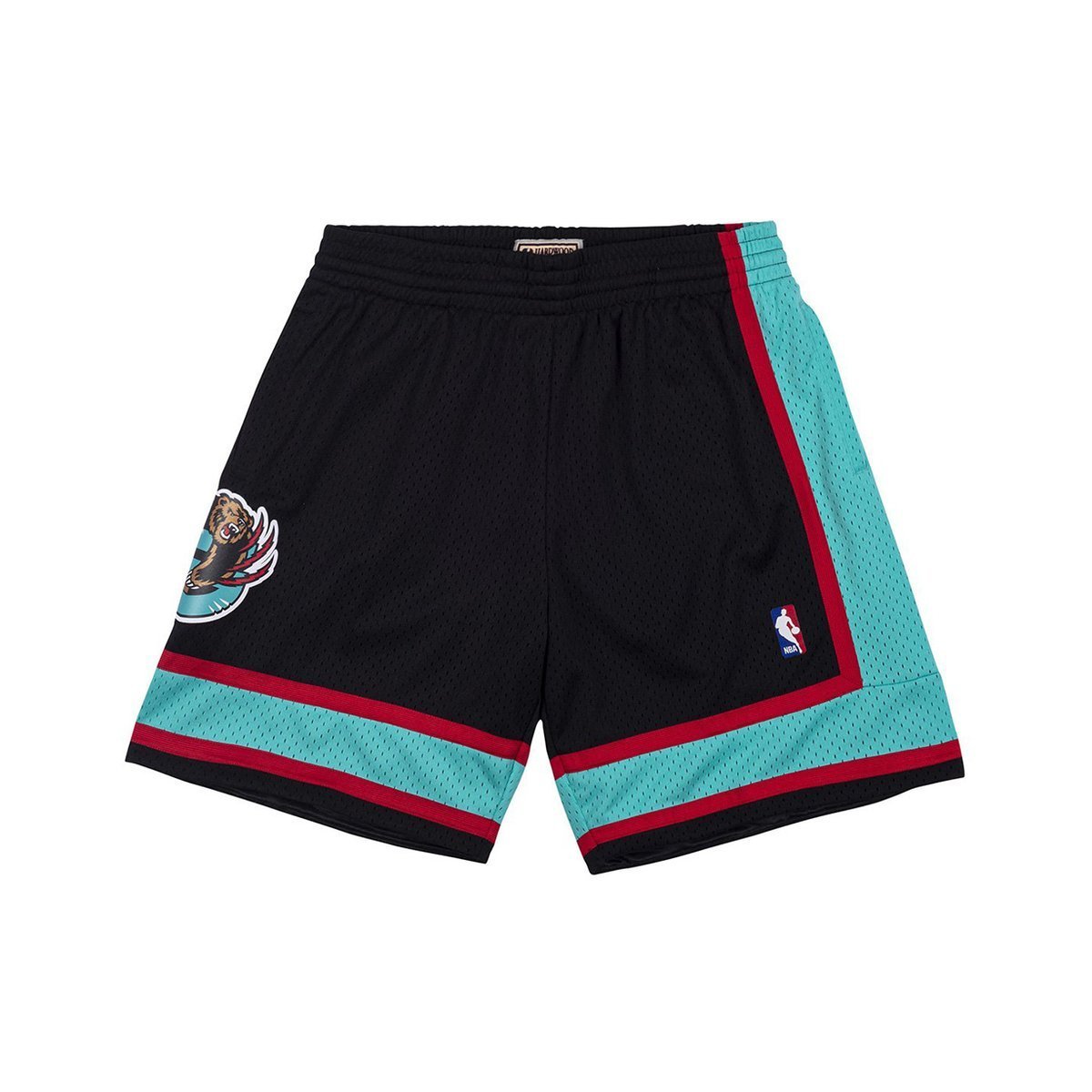 Mitchell & Ness shorts Vancouver Grizzlies black/teal Swingman Shorts ...