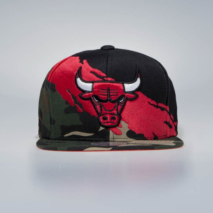 chicago bulls paintbrush snapback