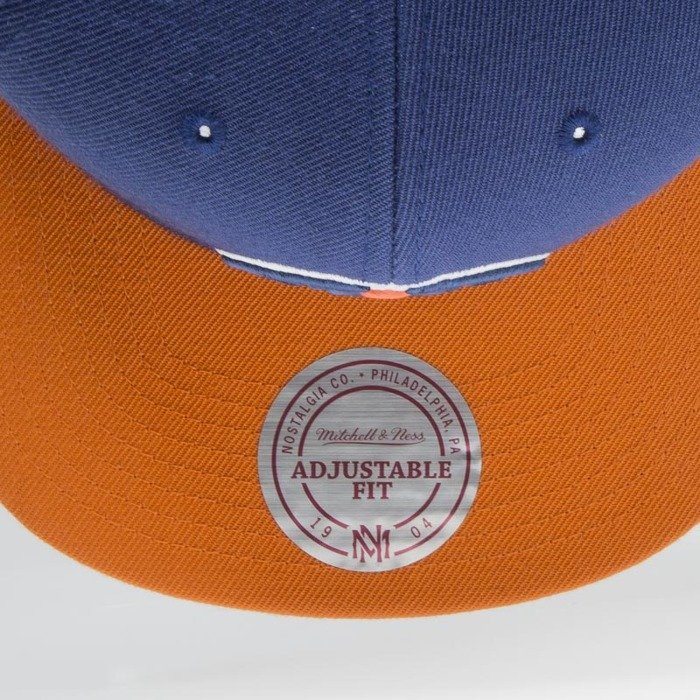 Mitchell & Ness snapback cap Edmonton Oilers royal / orange All Star