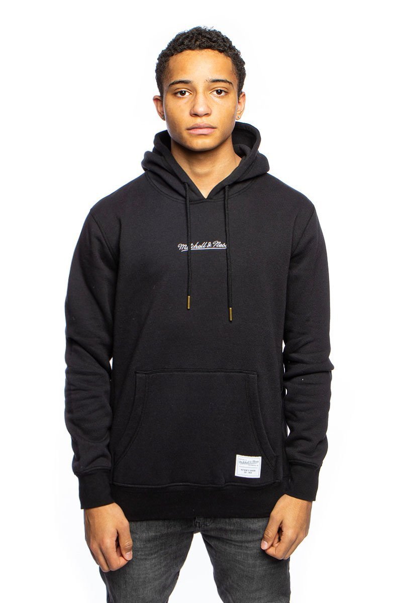 Branded black sale hoodie