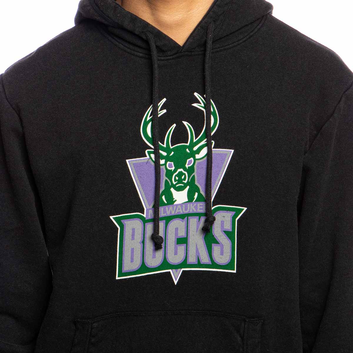 Milwaukee Bucks Mitchell & Ness Chenille Logo Hoodie